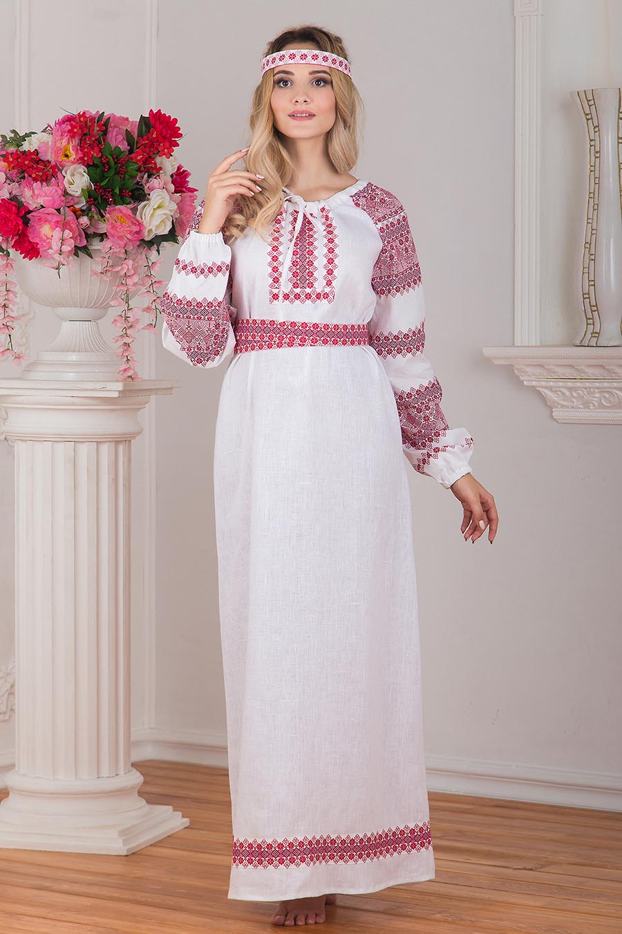 A playful frame from Women in Slavic costumes — online in Hyderabad